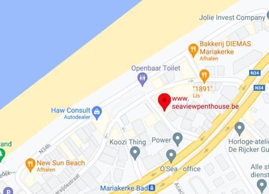 شقة Seaview Penthouse أوستيند المظهر الخارجي الصورة